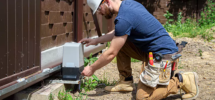 Electric Driveway Gate Installation Evanston